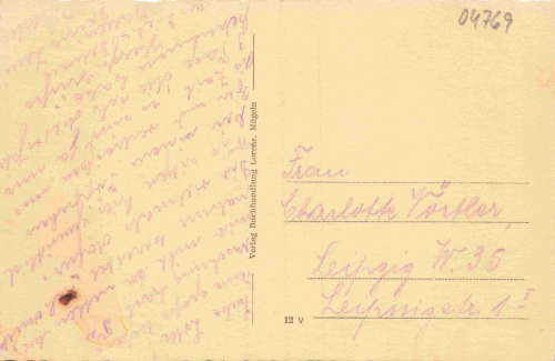 04769 Mügeln Rathaus gebraucht um  1920