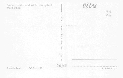 Mühlleithen Klingenthal *1963