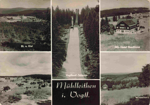 Mühlleithen Klingenthal Mehrbildkarte o 1969
