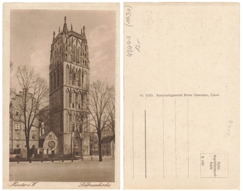 Münster Liebfrauenkirche *ca. 1930