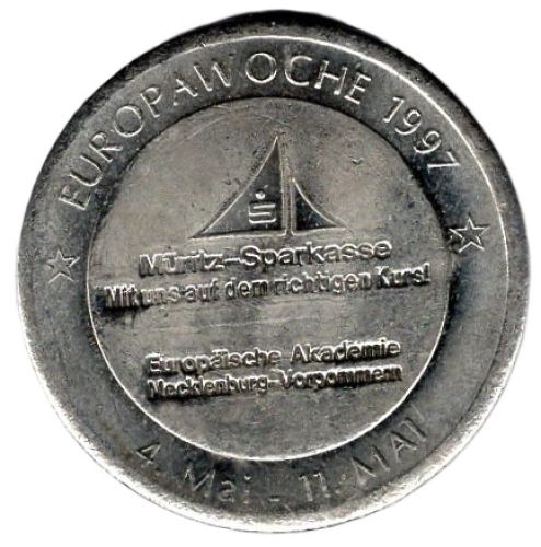 Mueritz Euro Medaille Europawoche Deutschland 1997