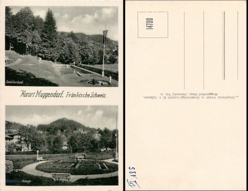 Muggendorf family pool * approx. 1940