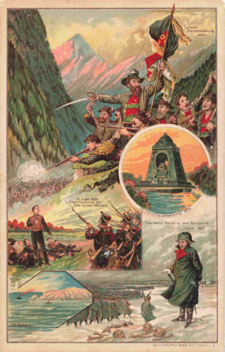 Napoleon: Commemoration of the Battle of the Nations – Lithograph, 1913