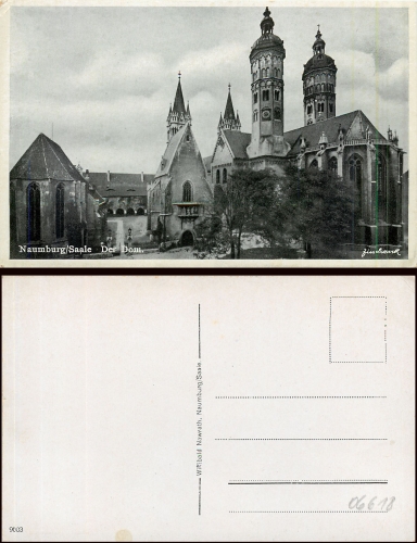 06618 Naumburg Saale Der Dom *ca. 1940