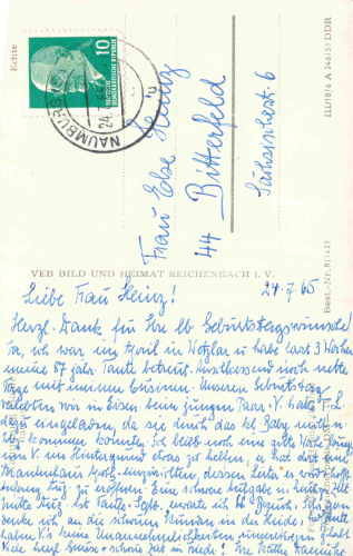 Naumburg Saale Rathaus o 1965