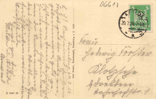 Naumburg Saale Dom o 1926