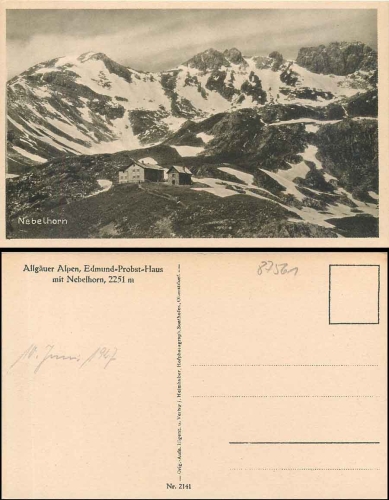 Nebelhorn, Edmund-Probst-Haus * 10.6.1927