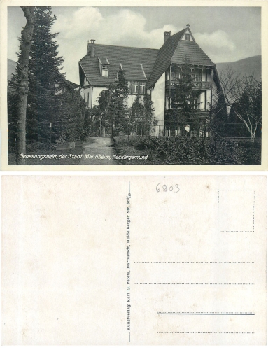 69151 Neckargemund Genesungsheim *ca. 1940