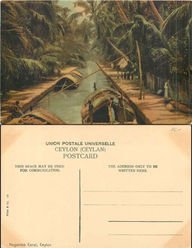 Negambo Kanal Ceylon *ca. 1920