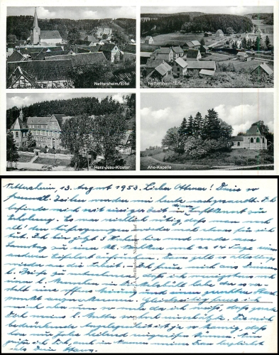 Nettersheim Eifel gebr. 1953