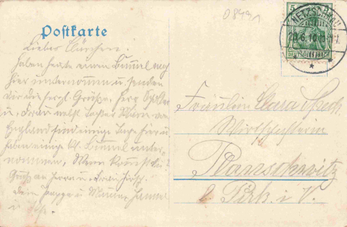 Schwarzhammermühle Netzschkau Vogtland o 1910