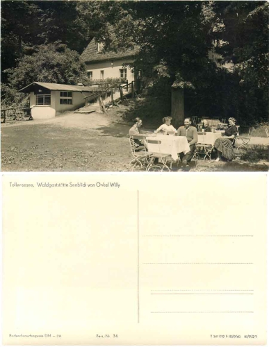 Neubrandenburg Restaurant Seeblick Onkel Willy *1959 Hanich0034