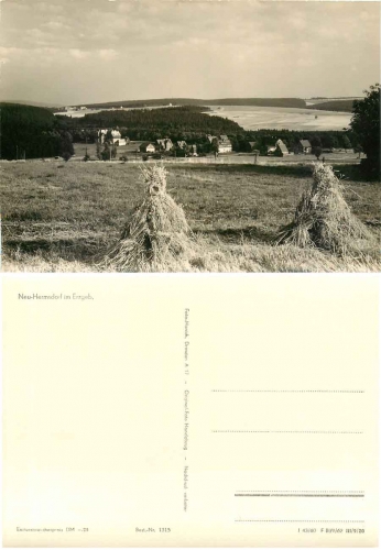 01776 Neuhermsdorf Erzgebirge *1960 Hanich1315