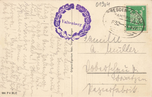 01904 Niederneukirch Lausitz Valtenberg o 1927