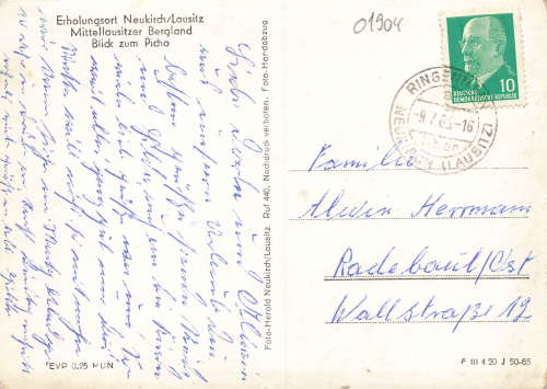 01904 Neukirch Lausitz o 1965