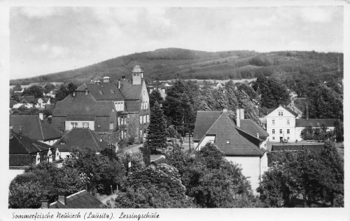 01904 Neukirch Lausitz Lessingschule o 1954