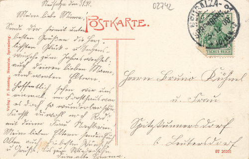 02742 Neusalza-Spremberg o 1909