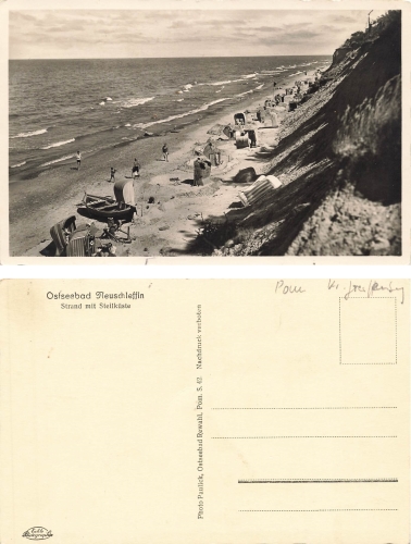 CNeuschleffin Pommern Strand Sliwin * um 1930