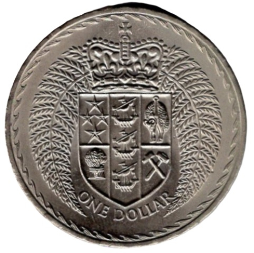 Neuseeland 1 Dollar 1967 Elisabeth II.