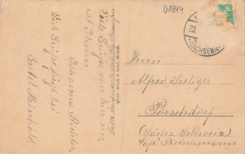 01844 Neustadt Sachsen o um 1926