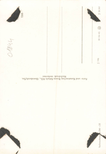 01844 Neustadt Sachsen Rathaus * 1961