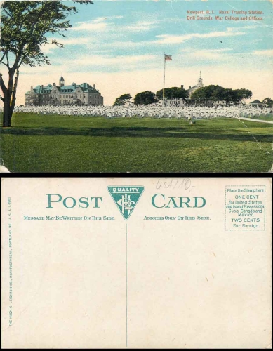 Newport Rhode Island Naval Training Station Drill Grounds *ca. 1910