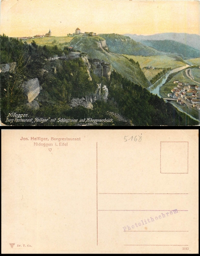Nideggen Burg Restaurant *ca. 1920