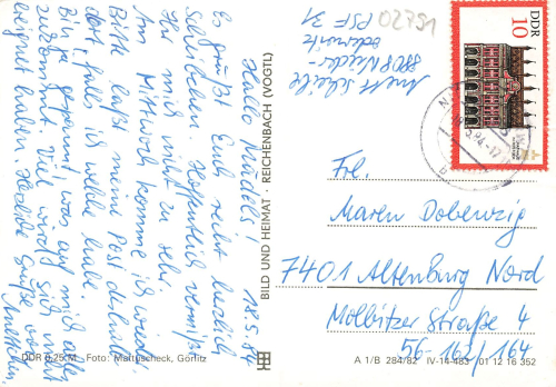 02794 Niederoderwitz Mehrbildkarte o 1984