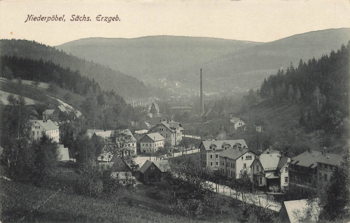 01744 Niederpöbel Dippoldiswalde * um 1910