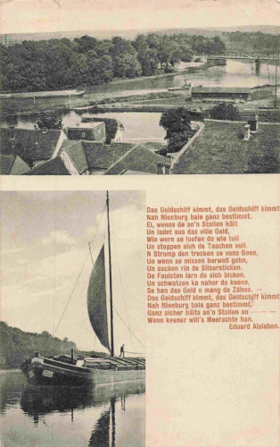 06429 Nienburg Saale Schifferlied o 1916