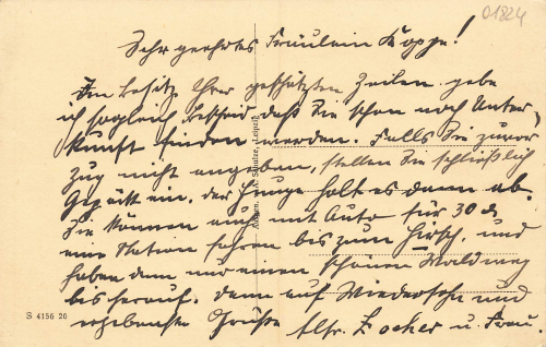 01824 Nikolsdorf Sommerheim A. Zocher Saxon Switzerland used around 1930