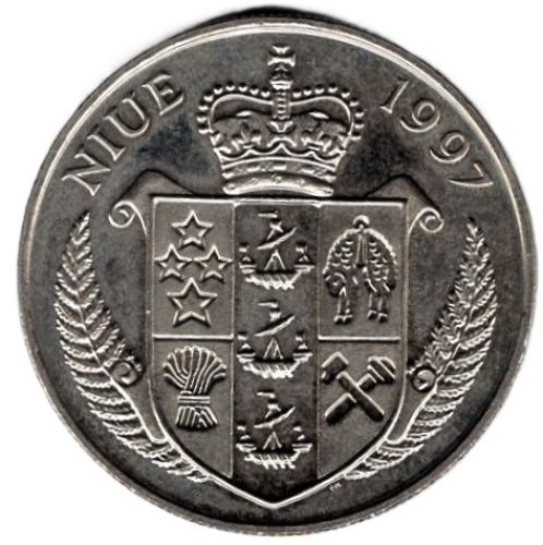 Niue $1 In memory of Princess Diana 1997