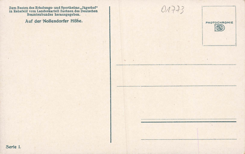 Nollendorfer Hoehe Photochromie * um 1920