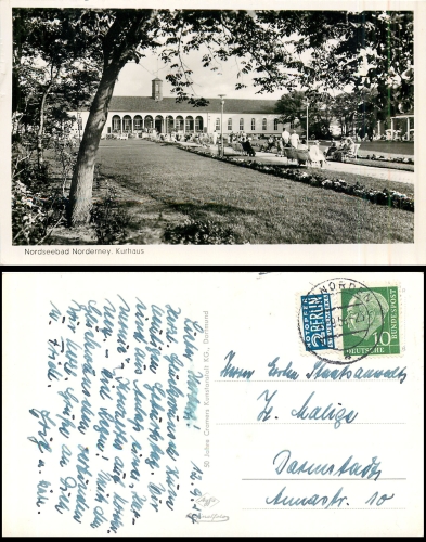 Norderney Kurhaus o 12.09.1954