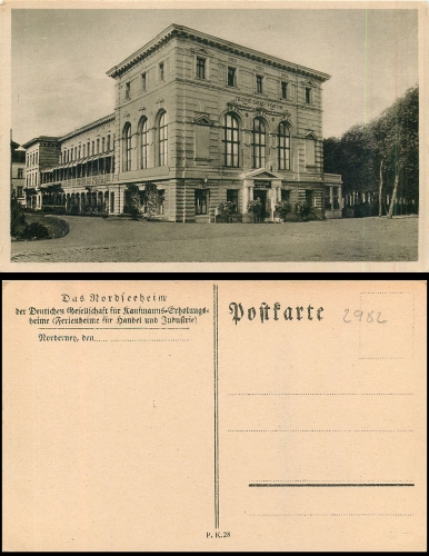 Norderney Das Nordseeheim *ca.1930