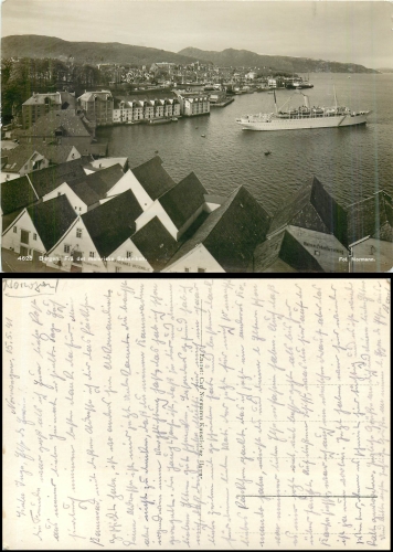 Norway Bergen Hafen gebr. May 15, 1941
