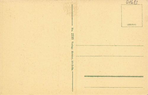 01683 Alt-Zella Nossen Klosterruine * um 1920