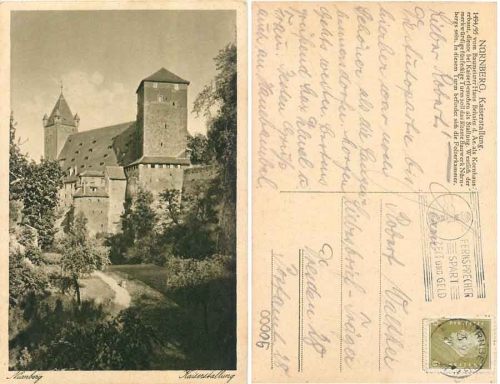 Nuernberg, Kaiserstallung, o 25.9.1932