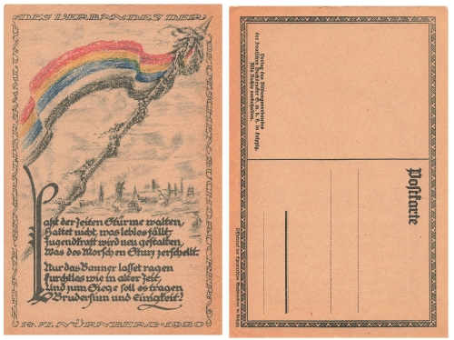 Nürnberg Versammlung des Verband der Deutschen Buchdrucker * 14.06.1920
