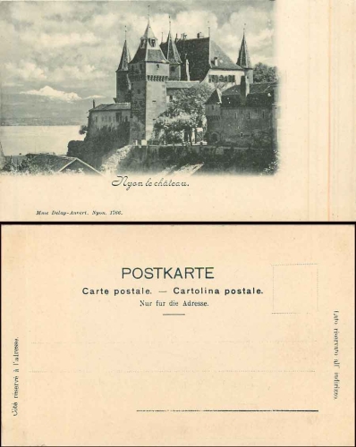 Nyon Le Chateau * ca. 1900