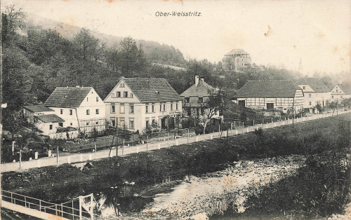Upper Weisstritz Silesia Bystrzyca Górna o 1915