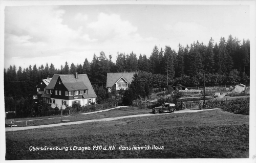 01773 Oberbaerenburg Erzgebirge Hans Heinrich Haus * um 1930