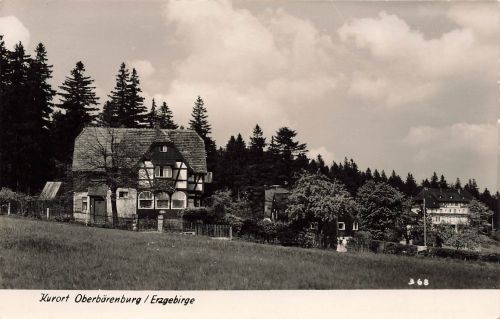 01773 Oberbaerenburg Erzgebirge o 1962