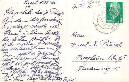 01773 Oberbaerenburg Erzgebirge Helenenhof o 1965