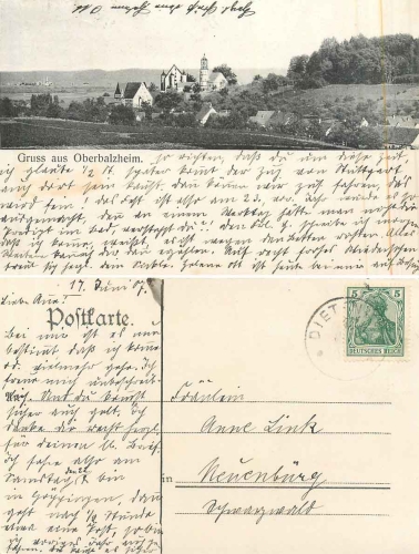 88481 Oberbalzheim o 17.6.1907