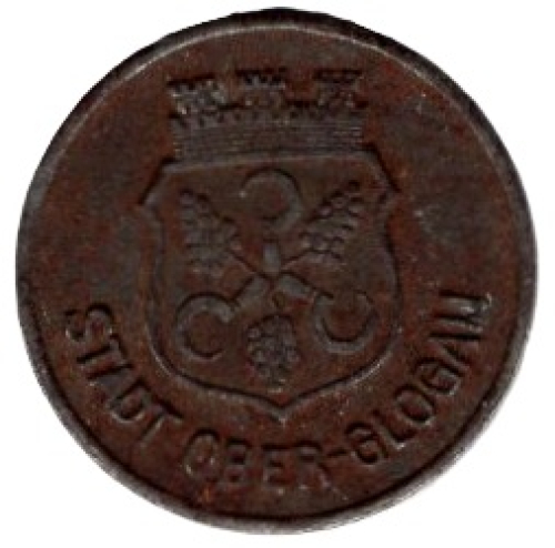 Oberglogau Głogówek War money 10 pfennigs 1918 Poland Silesia
