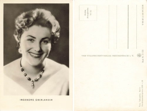 Oberlaender Ingeborg Volkskunstverlag Nr 181-56