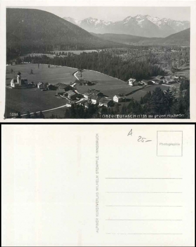 Oesterreich, Oberleutasch *ca. 1930