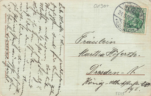 01904 Oberneukirch Lausitz elementary school o 1909