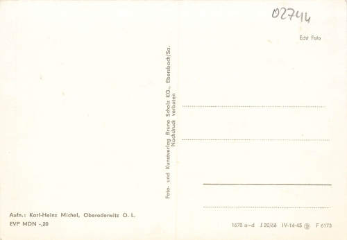 02791 Oberoderwitz Oberlausitz Mehrbildkarte * 1966